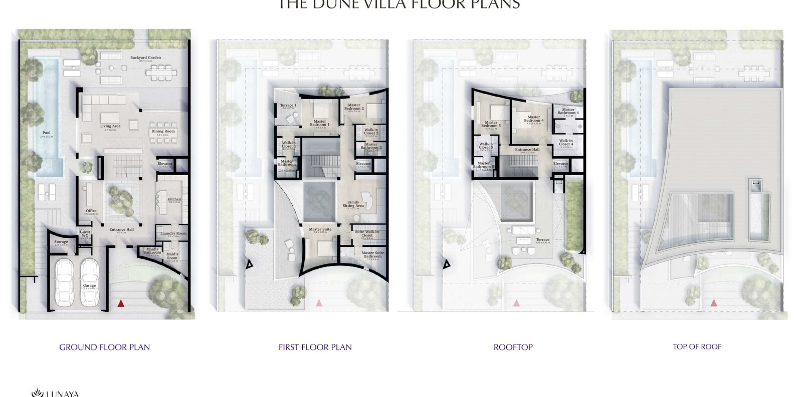 The Dune floor plan