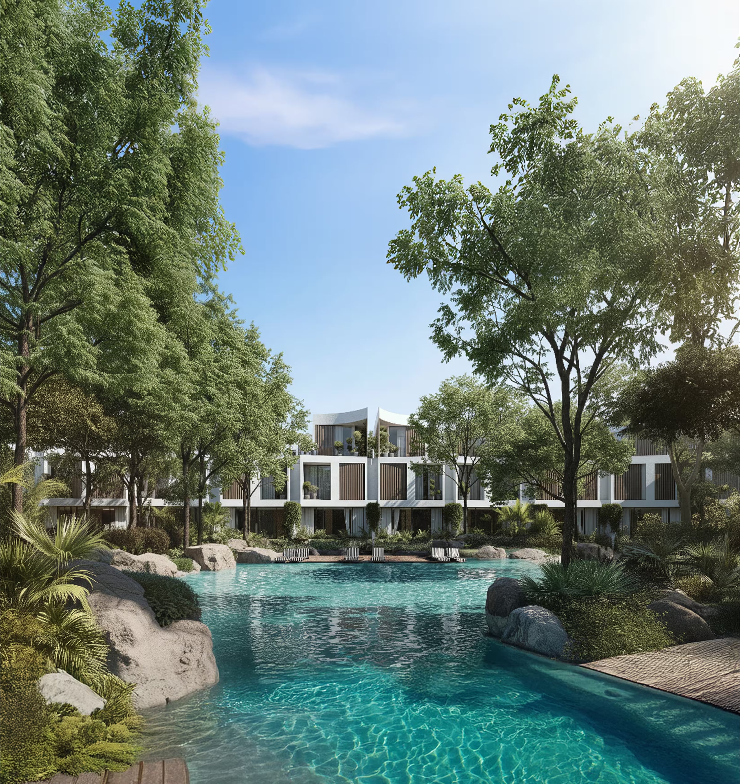Lunaya — lagoon villa community